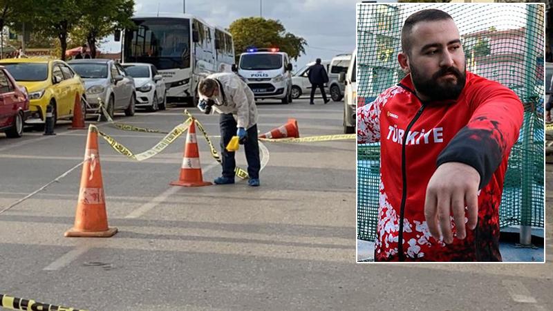 Milli sporcuya trafikte silahlı saldırı