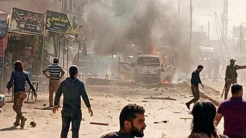 Afrin'de bombalı araçla saldırı