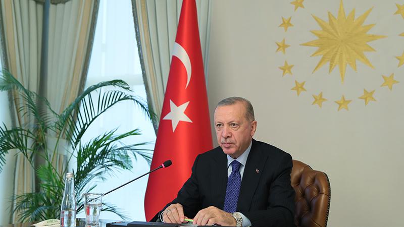 Erdoğan: Diyalog kanallarını açık tutarak, kademeli  bir yaklaşımla Taliban'ı kapsayıcı bir yönetim kurmaya doğru yönlendirmeliyiz