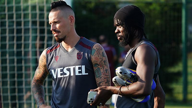 Trabzonspor'da Fenerbahçe maçı öncesi Hamsik kararı