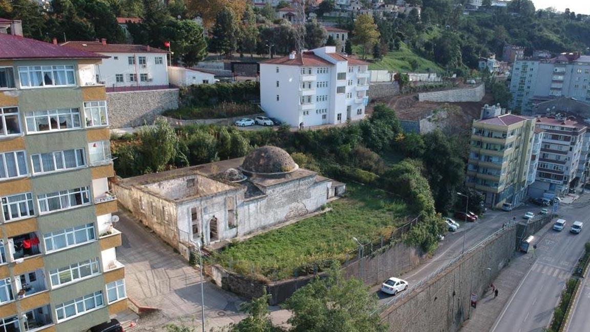 Trabzon'da tarihi Hasanpaşa Hamamı gün yüzüne çıkıyor