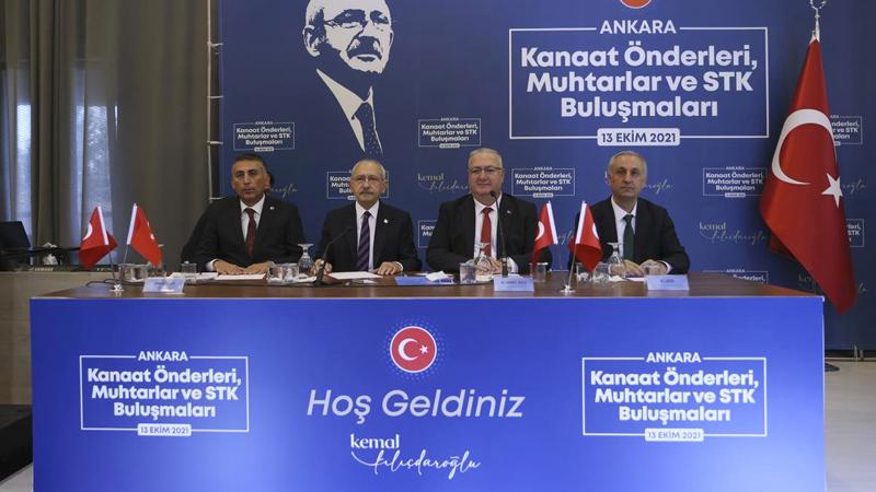 Kılıçdaroğlu, 13 Ekim'de Kanaat Önderleri Buluşması'nda muhtarlara seslenmişti