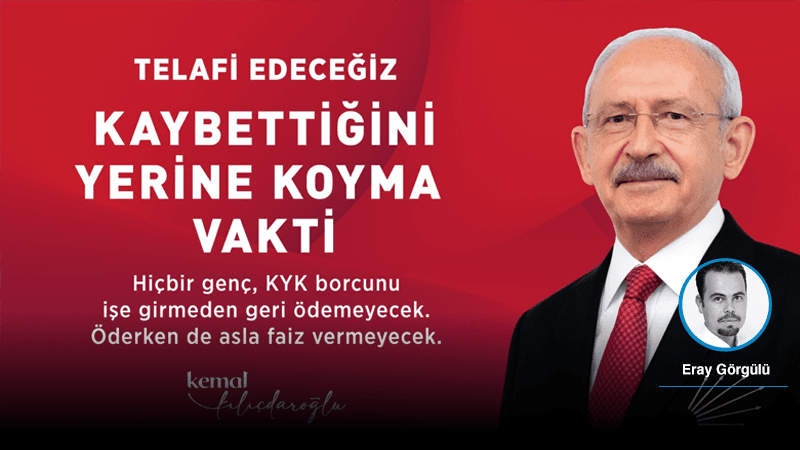 Kılıçdaroğlu’nun gençliğe vaatleri billboardlara taşındı: Kaybettiğini yerine koyma vakti