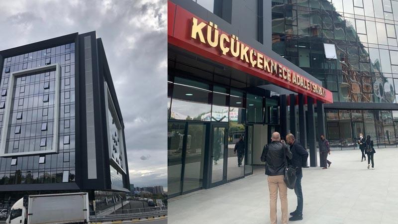 Küçükçekmece Adliyesi'nde avukatlar ve çalışanlar yeni binanın yetersizliğinden şikâyetçi