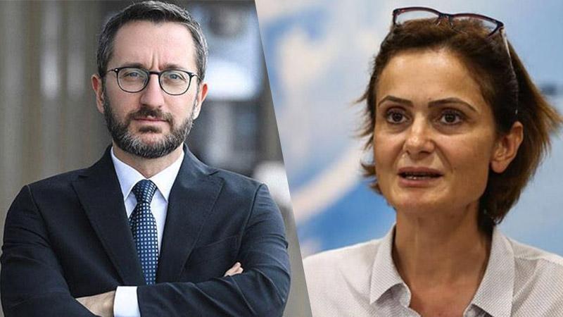 Fahrettin Altun'un açtığı davada Canan Kaftancıoğlu hâkim karşısına çıktı