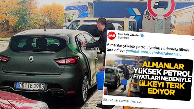 Yeni Akit: Almanya'da artan enflasyon halkı isyan ettirdi, Almanlar yüksek petrol fiyatları nedeniyle ülkeyi terk ediyor