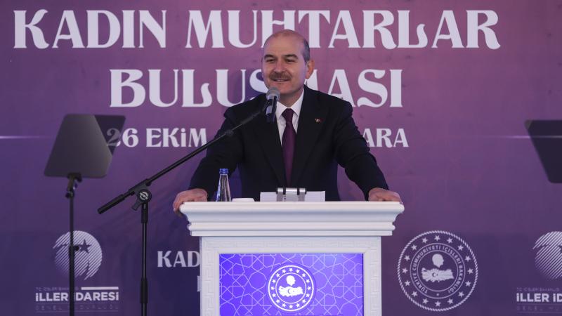 Soylu'dan muhtarlara: Dozer metruk binaları yıksın, kim yıktı nereden bilelim?