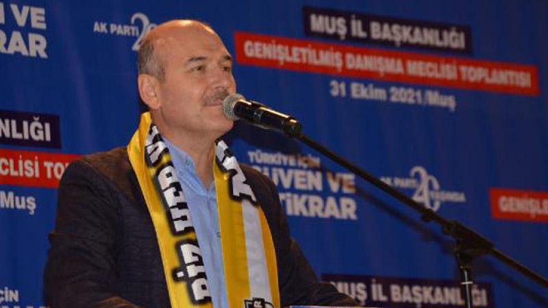 İçişleri Bakanı Soylu'dan muhalefete: Bu millet size 2023'te öyle bir ders verecek ki kendi partinize gelemeyeceksiniz