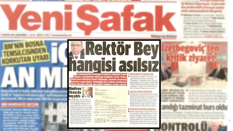 Barış Pehlivan, Yeni Şafak'ın günlerdir manşetine taşıdığı ismin sırrını yazdı: Hedefteki ‘devlet büyüğü’ kim?