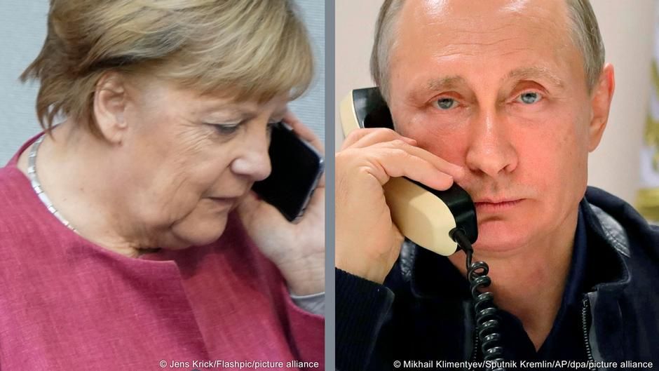 Merkel'den Putin'e Belarus telefonu