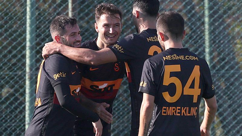 Galatasaray'dan 5 gollü prova