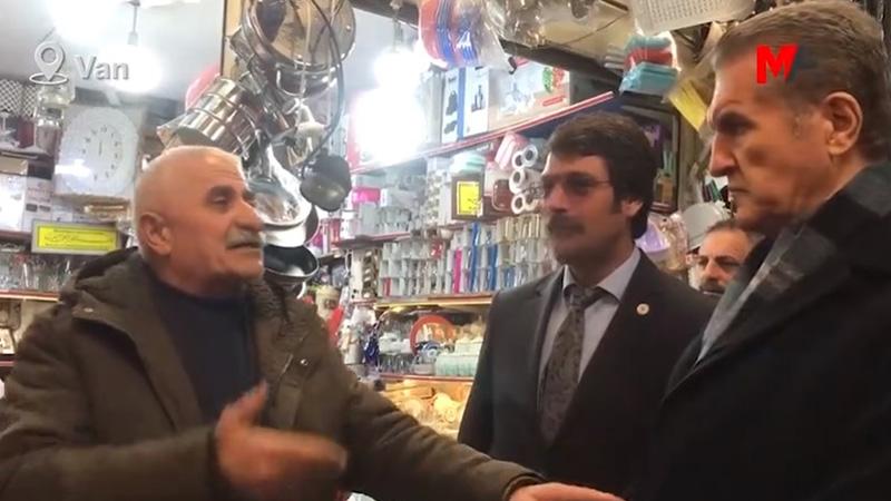 Mustafa Sarıgül’e “Burası Kürdistan’dır” diyen esnaf gözaltına alındı