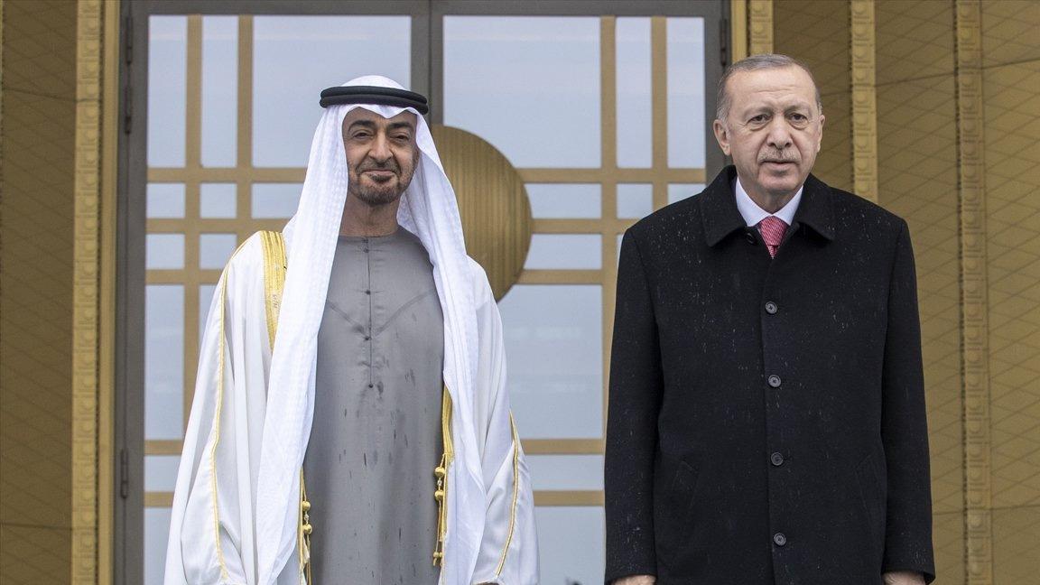 Erdoğan, Abu Dabi Veliaht Prensi Bin Zayid ile telefonda görüştü