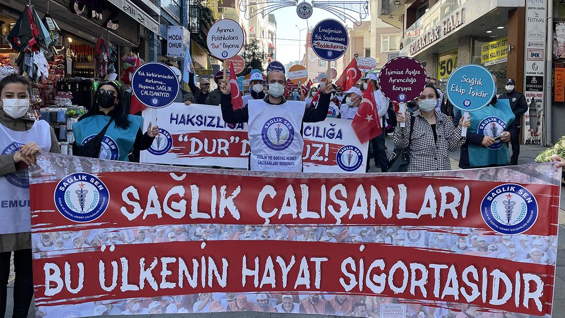 Sağlık-Sen: Sağlık çalışanlarına gece tazminatı ödenmeli