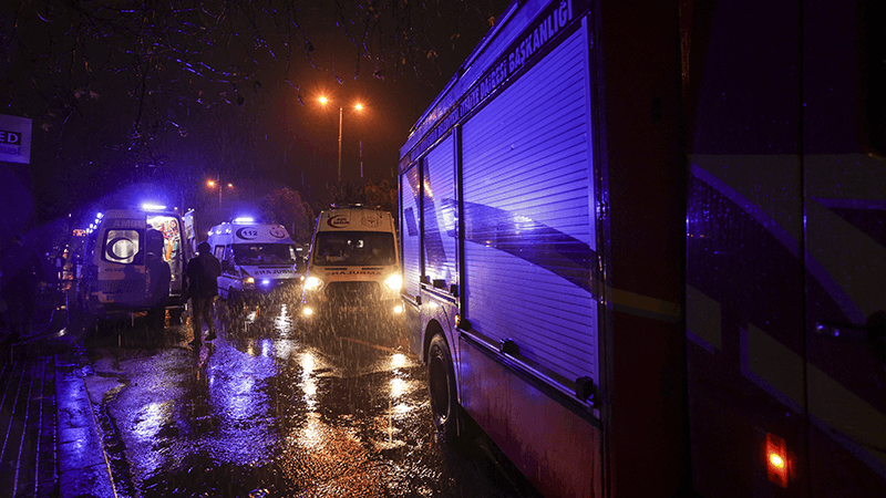 Ankara'da bir özel hastanede yangın çıktı; 17 hasta tahliye edildi