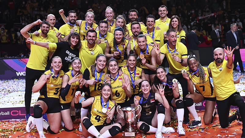 Vakıfbank, 4. kez dünya şampiyonu!