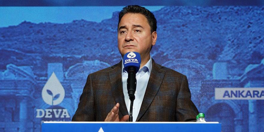 Ali Babacan: Ülkesinden umudunu kesenler, kendi hayatlarına son veriyor