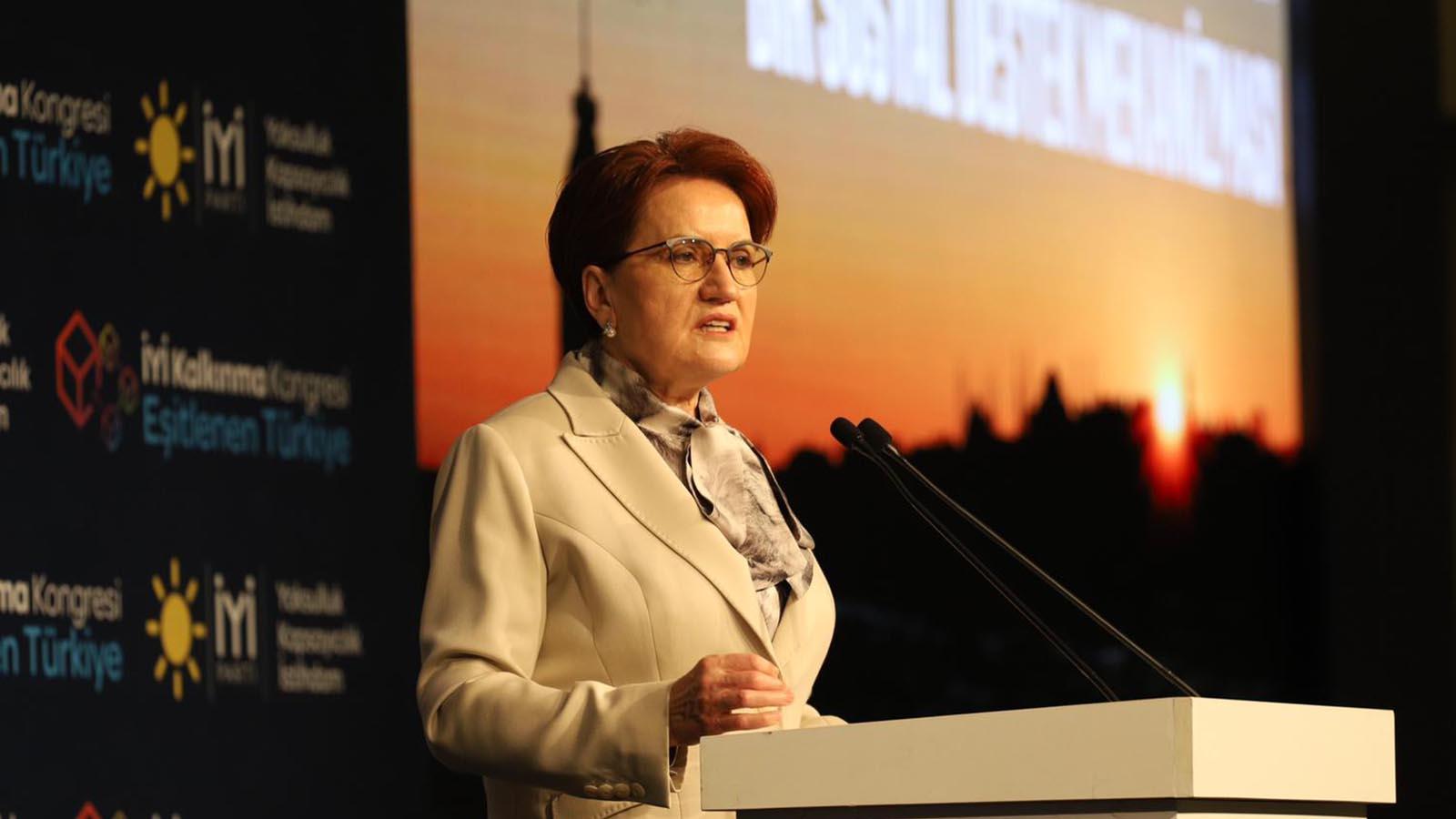 Akşener: Fantastik teorilerle, tutarsız kararlarla, saçmalamada rekor kıran garip açıklamalarla her gün sınanıyoruz, Allah yardımcımız olsun