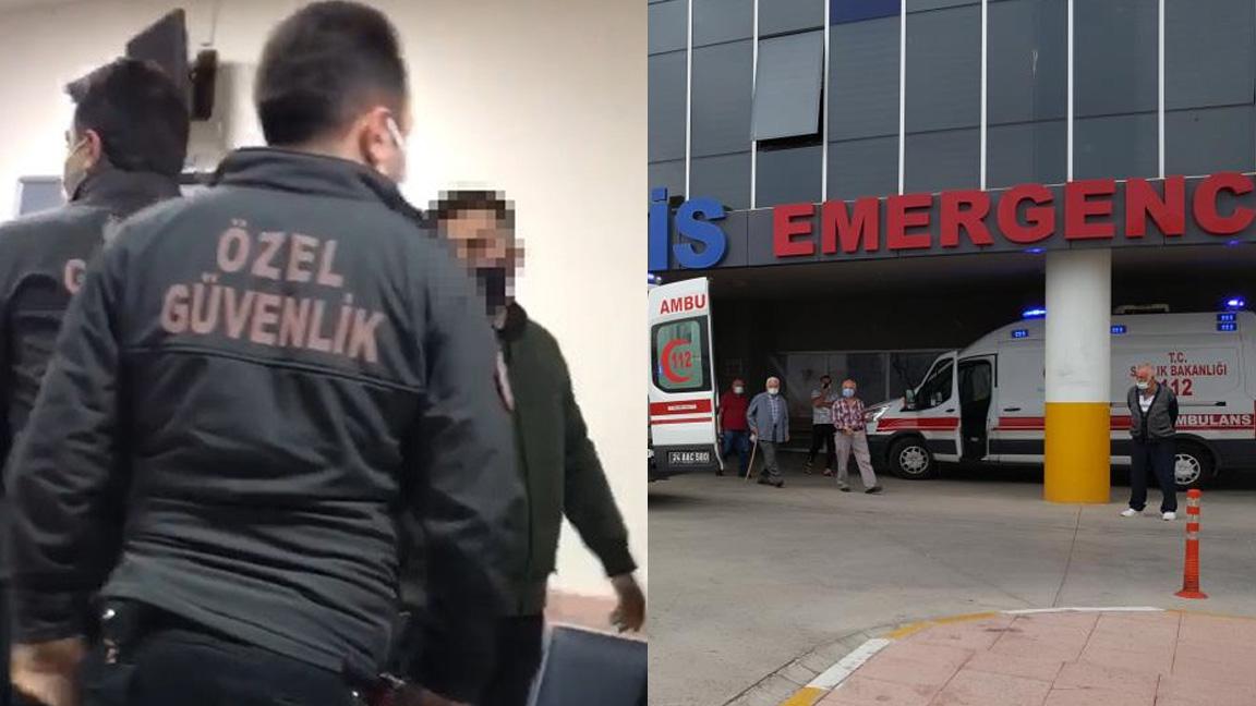 3 sağlık çalışanı psikiyatri hastasının saldırısına uğradı; güvenlik görevlisinin parmağı kırıldı 