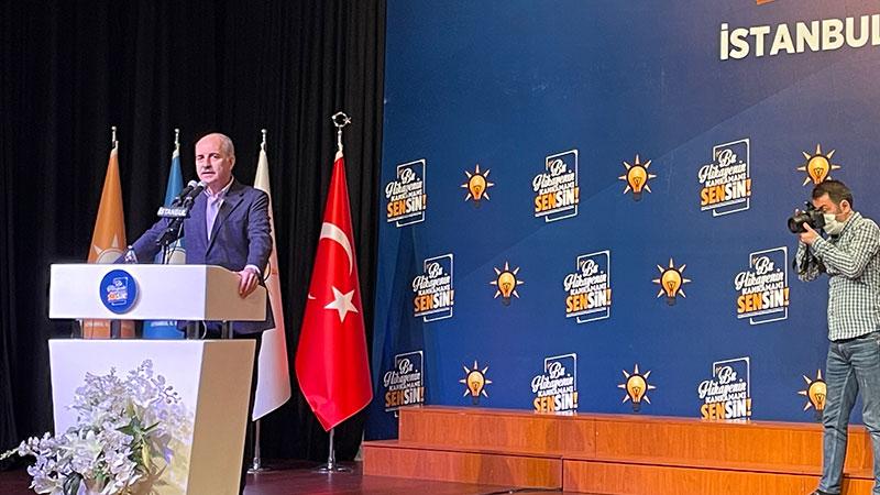 AKP'li Kurtulmuş: Gönüllerine girdiğimiz milletin gönüllerinden düşmemeyi başaracağız