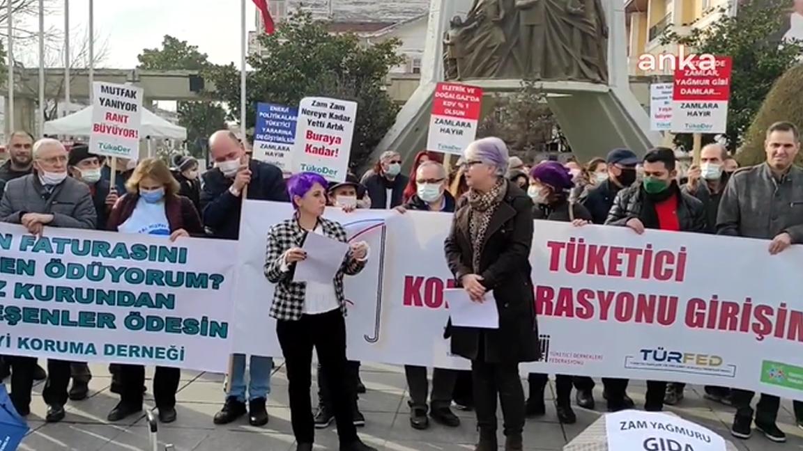 Tüketici derneklerinden eylem: "Elektrik, doğalgaz, su ve iletişimden alınan her türlü vergi oranını yüzde 1’e indirin"