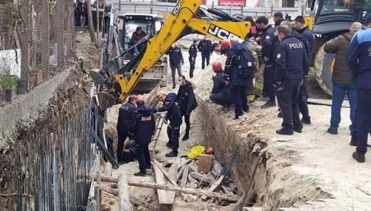 İstanbul'da inşaatta göçük; 1 işçi hayatını kaybetti