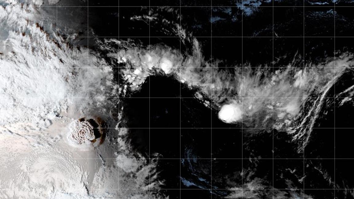 Tonga’daki yanardağ patlamasının ardından ABD için tsunami uyarısı