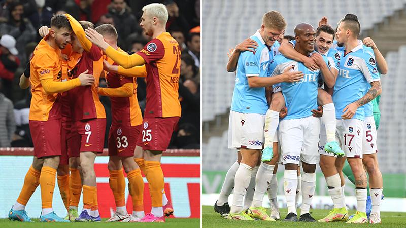 Galatasaray-Trabzonspor maçının 11'leri belli oldu