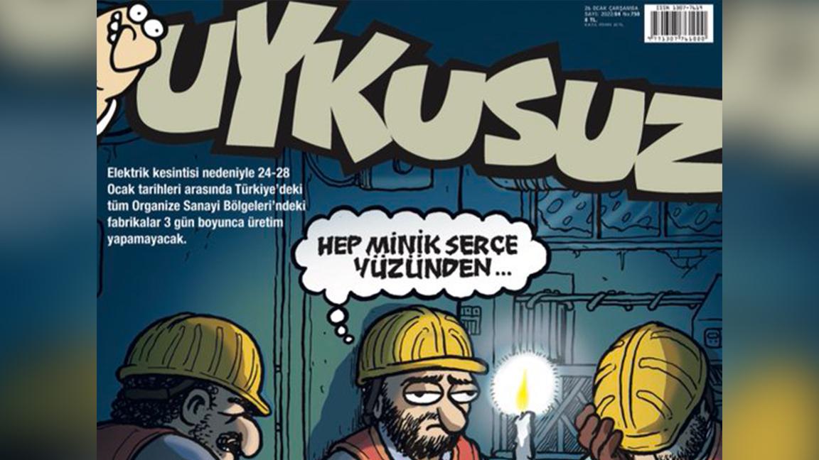 Uykusuz'dan 'elektrik kesintisi' kapağı: "Hep Minik Serçe yüzünden..."