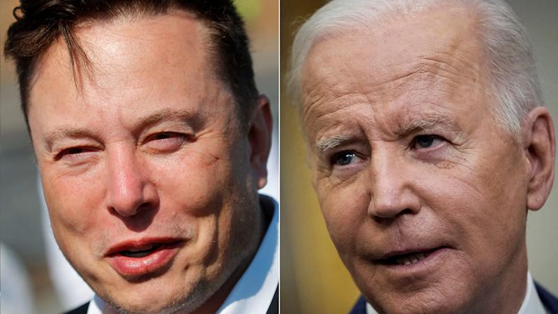 Elon Musk: Biden insan formunda ıslak bir çorap kuklası