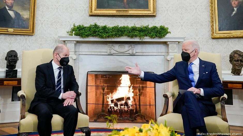 Washington'da Scholz-Biden buluşması