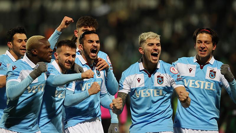 Trabzonspor, Türkiye Kupası'nda çeyrek finalde!