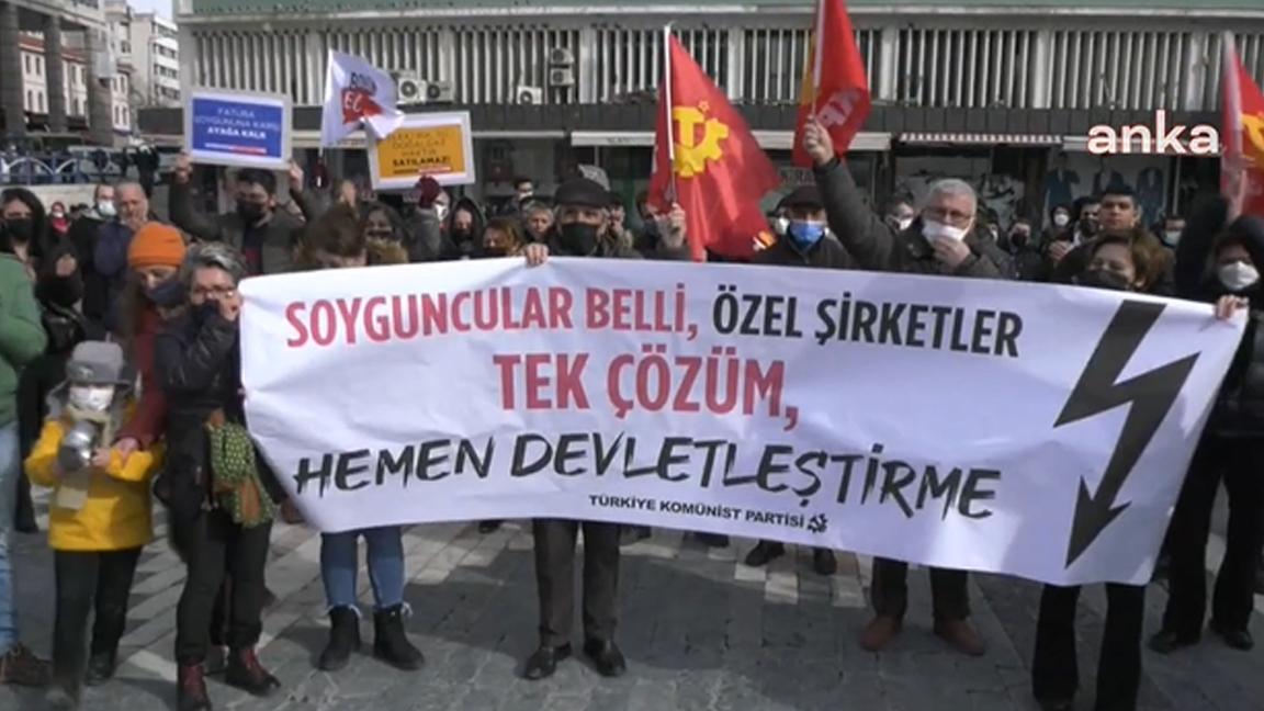 TKP'den zam protestosu: "Soyguncular belli, tek çözüm, hemen devletleştirme!"