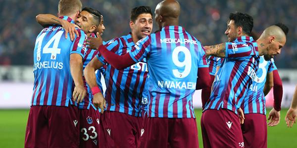 Trabzonspor'un hücumcuları durdurulamıyor