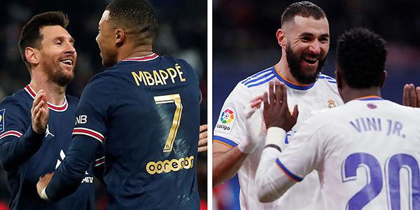 Şampiyonlar Ligi'nde dev maç: Paris Saint-Germain, Real Madrid'i konuk ediyor