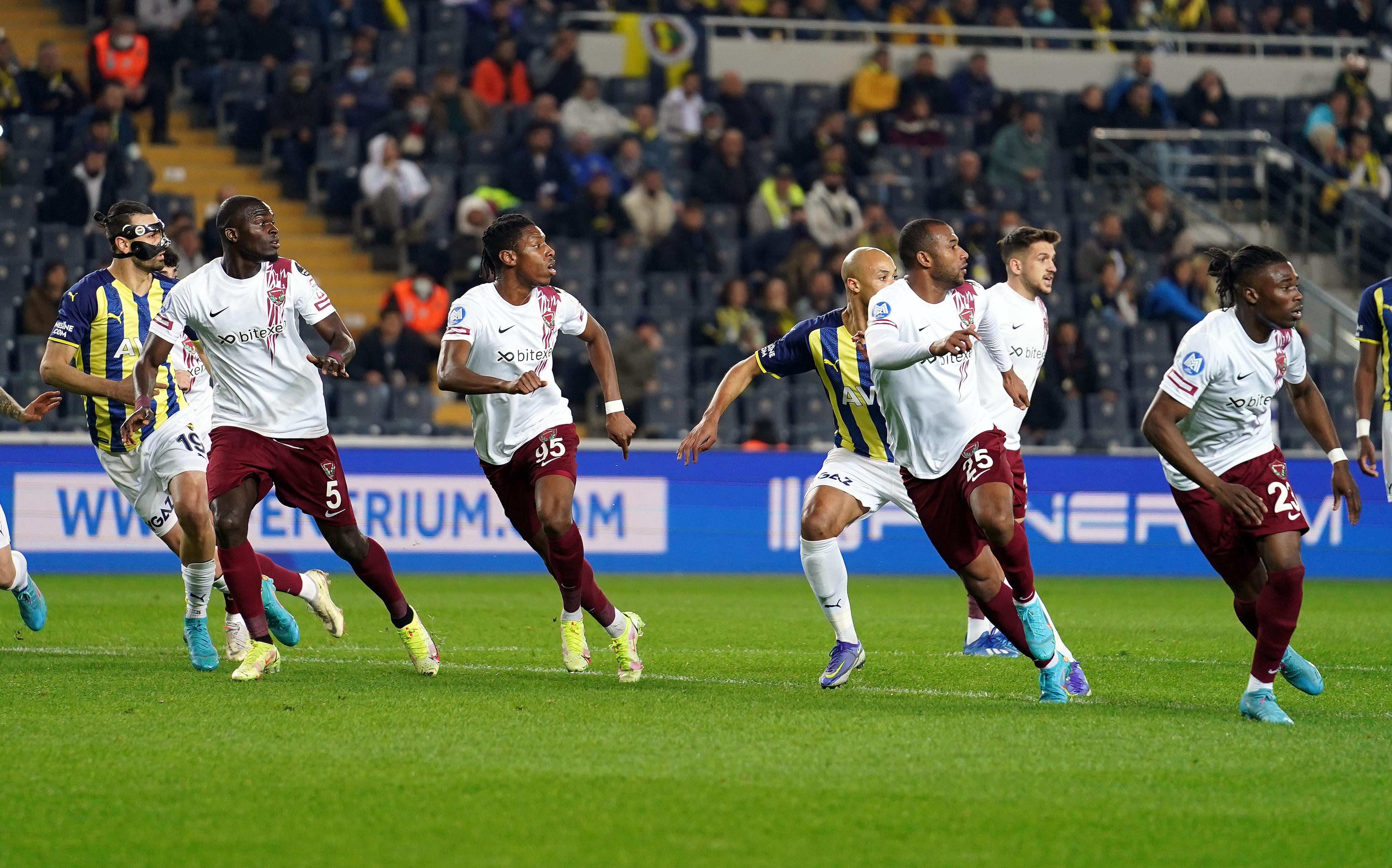 Fenerbahçe-Hatayspor maçından kareler