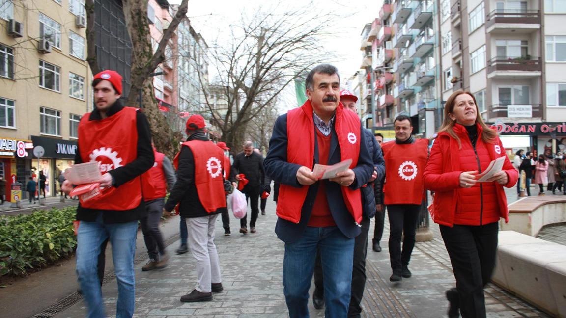 DİSK Genel Başkanı Çerkezoğlu: Gelir üzerindeki verginin azaltılmasını istiyoruz