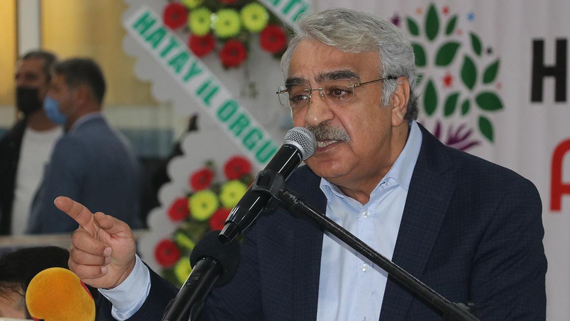 HDP Eş Genel Başkanı Sancar: Biz gerçek demokrasi, güçlü demokrasi, kalıcı barış peşindeyiz