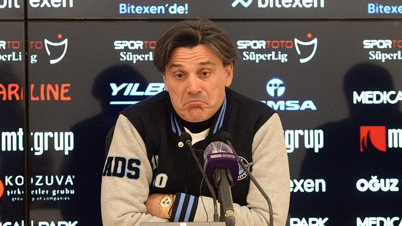 Vincenzo Montella'dan hakem tepkisi: Adana Demirspor'a ceza kesiyorlar