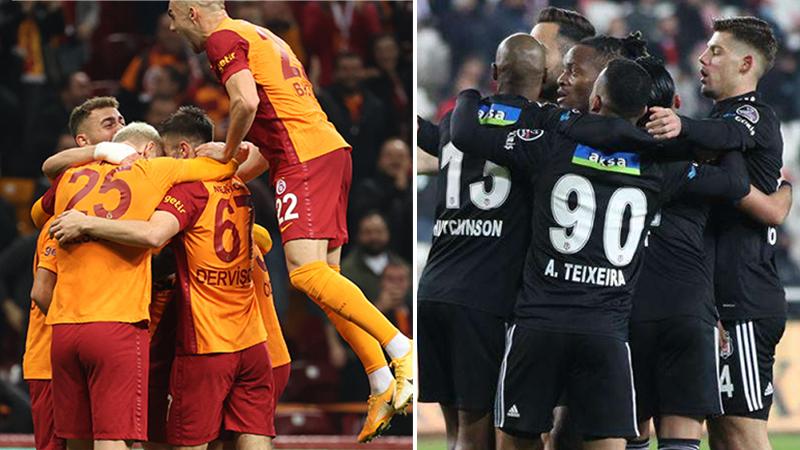 Süper Lig'de kritik derbi; Galatasaray, evinde Beşiktaş'ı ağırlıyor