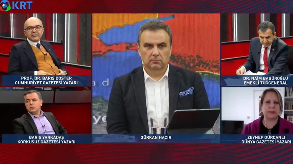 Barış Yarkadaş: KRT TV’de Şimdiki Zaman, kanal yönetiminin aldığı bir karar sonrası yayından kaldırıldı 