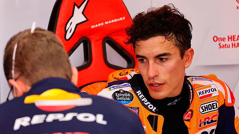 Marc Marquez'in görme sorunu nüksetti 