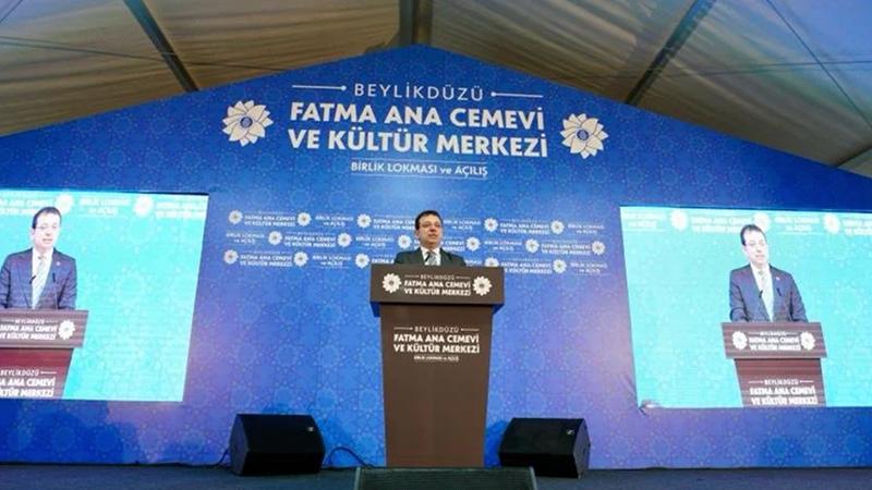 İmamoğlu: Tartışmak gereksiz; cemevleri ibadethanedir