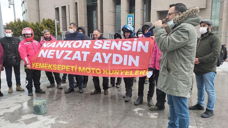 Yemeksepeti işçilerinden, kendileri hakkında 'Nankör' diyen Nevzat Aydın'a suç duyurusu