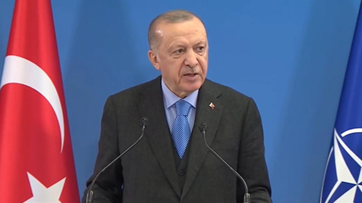 Erdoğan: Savunma sanayimizin önüne bizzat bazı müttefiklerimiz tarafından konan kısıtlamaların artık kaldırılması ortak menfaatimizedir