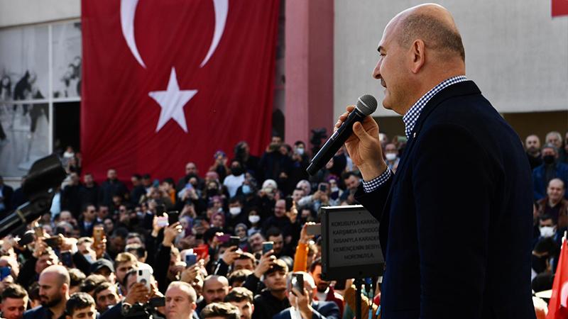 Bakan Soylu: Milletimden bir tek kişinin huzurunu bozan olursa hayatı dar ederim