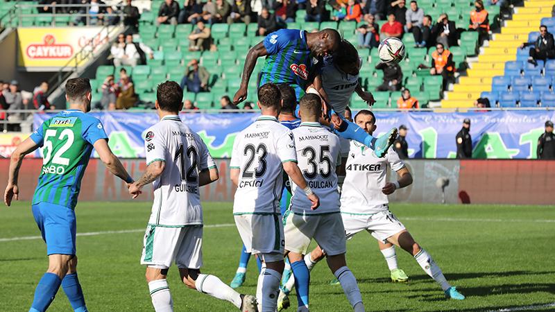 Rizespor 2-1 Konyaspor (Maç sonucu)