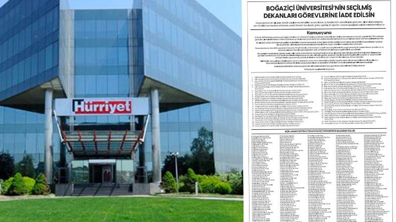 Cem Say: Hürriyet'in, Boğaziçi Üniversitesi'nin 365 hocası tarafından imzalanan ilanı basmayı reddettiğini biliyor muydunuz?