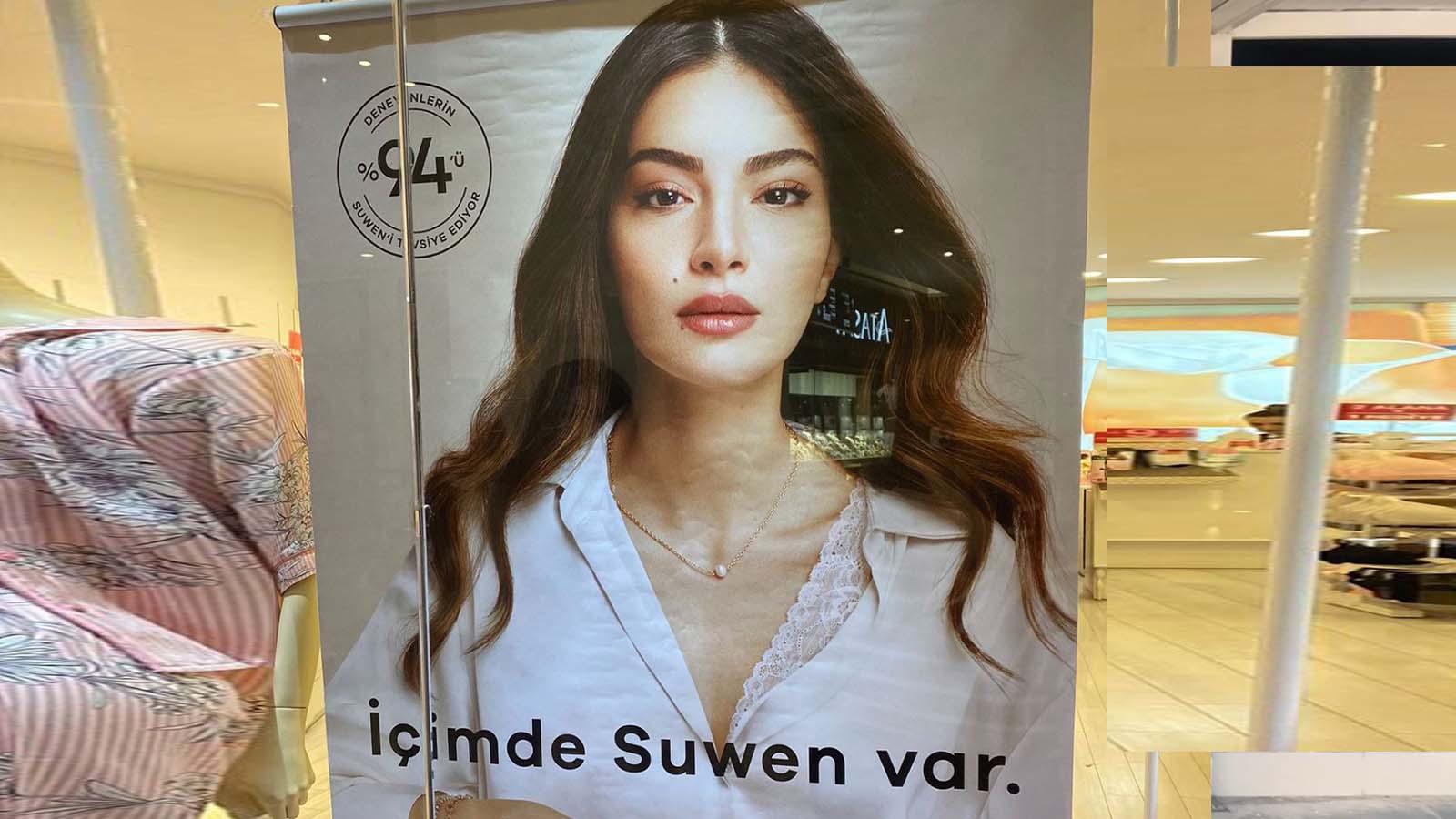 'İç çamaşırsız iç çamaşırı reklamı'na açıklama geldi: Yüzde 98 olumlu geri dönüş aldık