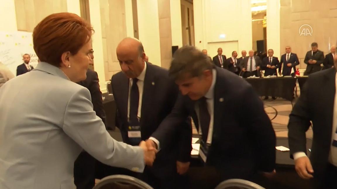 Akşener, il başkanlarıyla bir araya geldi